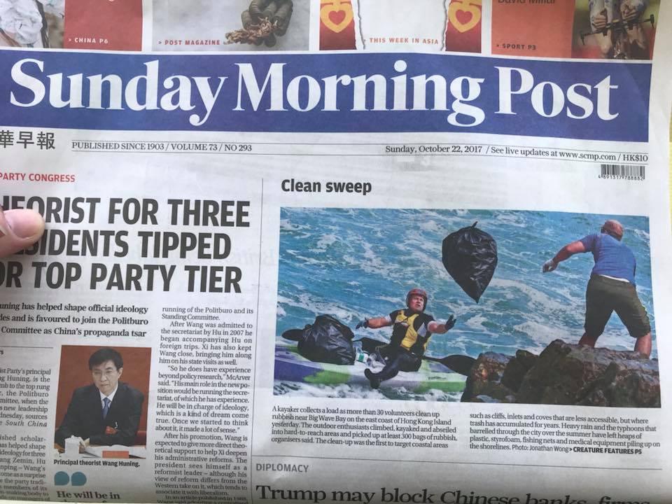 coasteering adventure cleanup on south china morning post