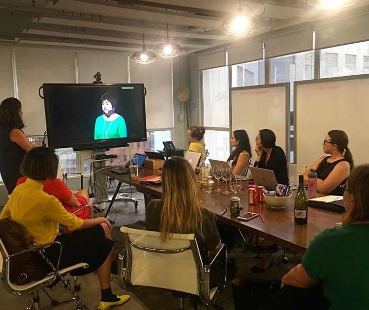 At the very first organising committee meeting of TEDxTinHauWomen. Photo Credit: TEDxTinHauWomen