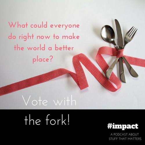 Pol Fabrega Vote with the fork