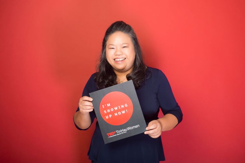 Dr. Joyce Samoutou- Wong inspired the audience at the 2018 TEDxTinHauWomen event in Hong Kong