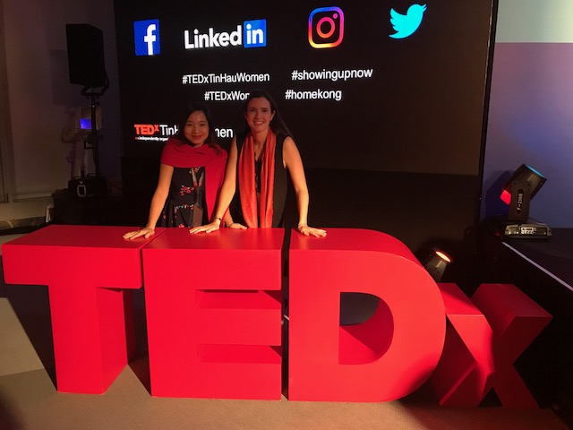 TEDxTinHauWomen - our #impact Club member won a free ticket